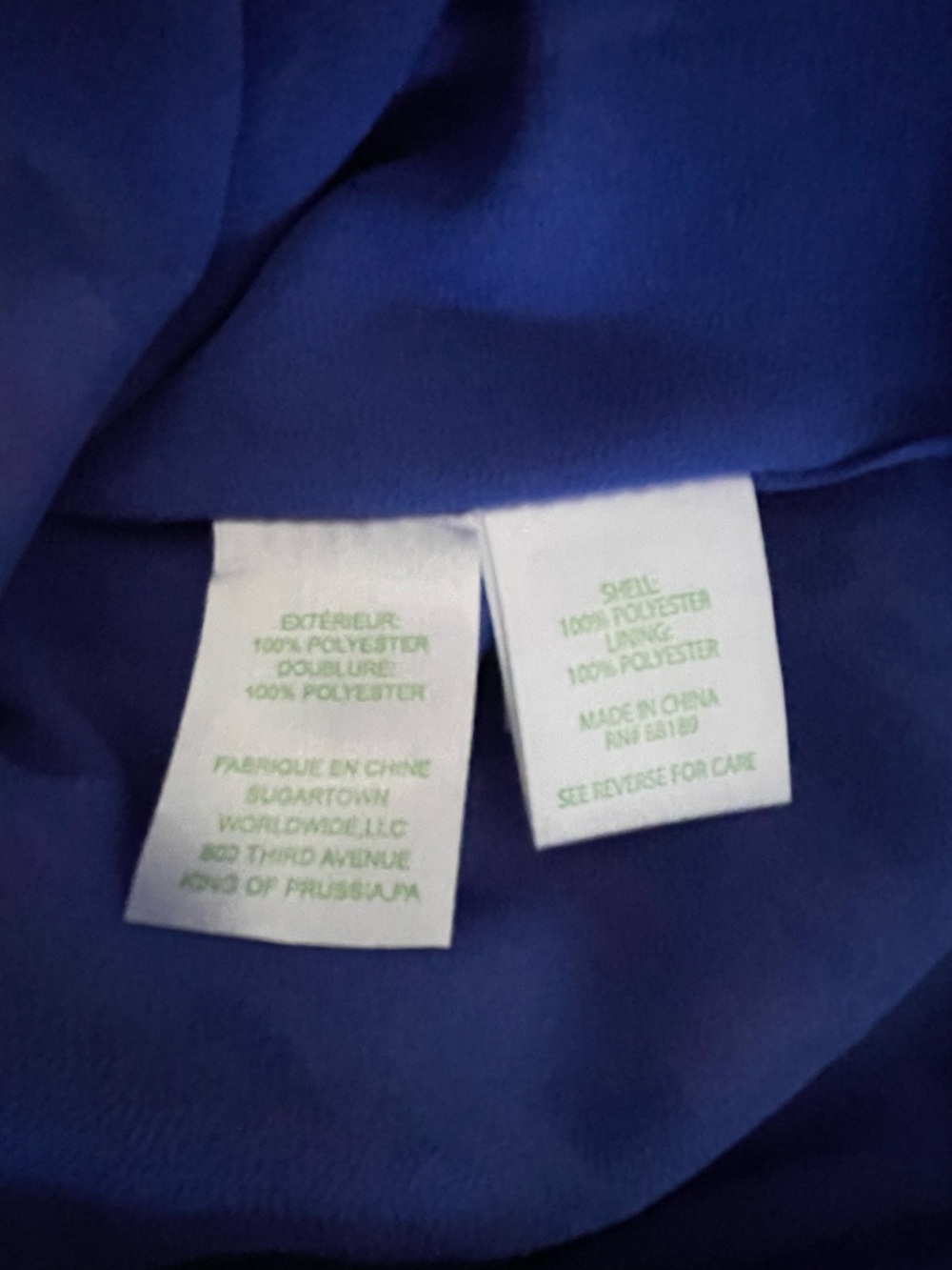 Lilly Pulitzer Tabby Shift Mini Dress Toucan Party Corsica Blue, Scallops XS - Picture 10 of 10